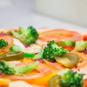 pizza de verduras